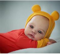 Anano Bebe Reborn Fille Silicone Plein Corps 45cm Poupon Reborn Fille Poupée Reborn Realiste Le Corps Silicone Tout Qui Ressemble A Un Vrai Bébé avec Accessoires