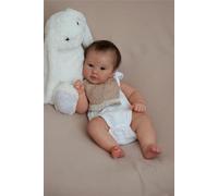Anano Poupée Bebe Reborn Porcelaine Garçon 50cm Poupée Bébé en Silicone Souple Réalistes Qui Ressemblent À De Vrais Bébé Reborn Nouveau-né pour La Démence