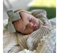 Anano Poupée Reborn en silicone - Poupée Reborn Babe de 50,8 cm avec tête réaliste en vinyle, bébé mignon qui semble réaliste et doux, coffret cadeau pour nouveau-né fille à partir de 3 ans
