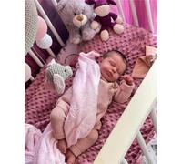 Anano réaliste renaître poupée Fille Loulou 20 Pouces Corps Entier Anatomie Vinyle Correct réaliste poupée Jouet pour Les Enfants de 3 Ans et Plus