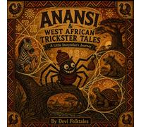 Anansi & West African Trickster Tales: Timeless Legends Illustrated in Authentic Traditional Folk Art