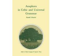 Anaphora In Celtic And Universal Grammar