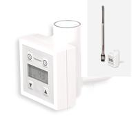 Anapont Thermoplongeur Cartouche Chauffante Éléments Pour Radiateur Serviettes Et Sèche-serviettes, Sèche-serviettes Avec Thermostat Électronique Régulateur de Température, Télécommande