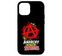 Anarchie dans Les Rues - Anarchiste Punk Rock Audacieux Coque pour iPhone 12/12 Pro