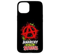 Anarchie dans Les Rues - Anarchiste Punk Rock Audacieux Coque pour iPhone 15 Plus