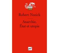 Anarchie, Etat et Utopie