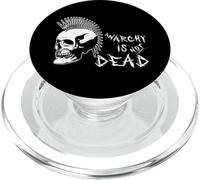 Anarchy is Not Dead Punk Punker Rocker Heavy Metal Satanic PopSockets PopGrip pour MagSafe