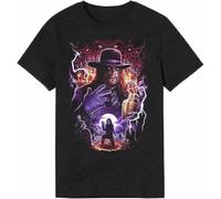 ANASER Undertaker Hell's Gate T-Shirt Black Black Manches Courtes(Large)