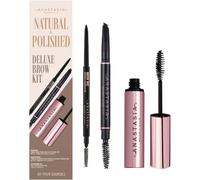 Anastasia-Beverly-Hills Yeux Eyebrow-colourNatural & Polished Deluxe Brow Kit Medium Brown (Brow Wiz 0,085 g + Brow Definer 0,2 g + Clear Brow Gel 7,85 ml) 1 Stk.