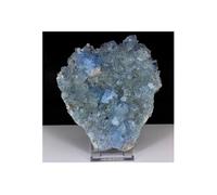 ANATASE + QUARTZ - Pierre Naturelle en Provenance de France, Les Deux Alpes - Cristal de Roche Rare et Authentique 14.0 ct - Certificat