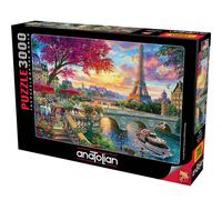 Anatolian le puzzle du monde 3000 pièces, à partir de 4 ans