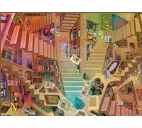 Anatolian/perre Group Puzzle 1000 pièces : Bibliothèque