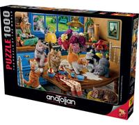 Anatolian/perre Group Puzzle 1000 pièces : Chatons dans la Cuisine
