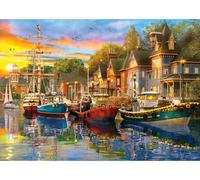 Anatolian/perre Group Puzzle 1500 pièces : Lumières du Port