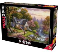 Anatolian Puzzle 2000 pièces : Cottage de Storybrook, Sung Kim