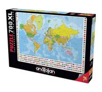 Anatolian Puzzle - Carte politique du monde, puzzle de 700 pièces, #2703