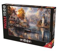 Anatolian Puzzle - L'automne au lac, puzzle de 1500 pièces, #4581