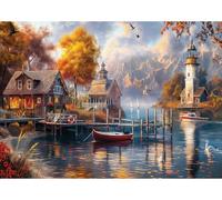 Anatolian Puzzle - L'automne au lac, puzzle de 1500 pièces, #4581