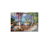 ANATOLIAN Puzzle Terrasse avec glycine 500 pièces