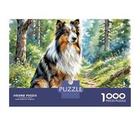 Anatolian Shepherd Dog 1000 Pièces Carton Extra-épais Coffret De Puzzles Anti-Stress Défi Unique Puzzles pour Adultes Et Enfants 52x38cm/1000pcs