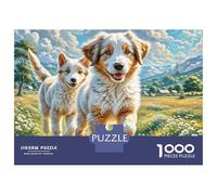 Anatolian Shepherd Dog 1000 Pièces Carton Extra-épais Puzzle De Qualité Supérieure Extrêmement Difficile Jouet d'anniversaire Puzzles pour La Décoration Intérieure 38x26cm/1000pcs