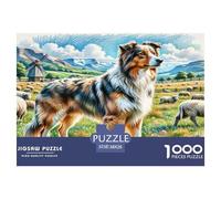 Anatolian Shepherd Dog Puzzles 1000 Pièces Cadeau Unique Jeu Éducatif Défi Jouet À De Qualité Supérieure Peinture Art pour Adultes Et Enfants À Partir De 14 Ans 38x26cm/1000pcs