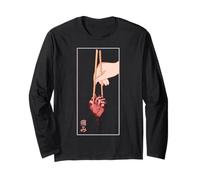 Anatomical Heart with Chopsticks Japanese Art Manche Longue