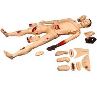 Anatomical Human Model Patient Care Simulator Multi Functional Trauma Care Manikin Life Size For Nursing Medical Training