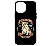 Anatomie de Chien Flash de Tatouage American Bulldog Coque pour iPhone 12 Pro Max