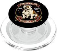 Anatomie de Chien Flash de Tatouage American Bulldog PopSockets PopGrip pour MagSafe