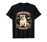 Anatomie de Chien Flash de Tatouage American Bulldog T-Shirt