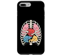 Anatomie de Dessin animé d'organes internes drôles Coque pour iPhone 7 Plus/8 Plus