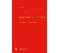 Anatomie De La Colère - Une Passion À La Renaissance