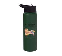 Anatomie de la structure de l'oreille Diagramme des sciences auditives Anatomie de l'oreille Stainless Steel Insulated Water Bottle