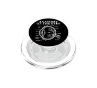 Anatomie de l'œil Humain Illustration médicale Art PopSockets PopGrip pour MagSafe