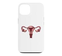 Anatomie de l'utérus OB GYN Gynécologie Illustration médicale Coque pour iPhone 13
