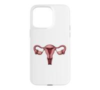 Anatomie de l'utérus OB GYN Gynécologie Illustration médicale Coque pour iPhone 15 Pro Max