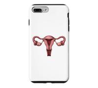 Anatomie de l'utérus OB GYN Gynécologie Illustration médicale Coque pour iPhone 7 Plus/8 Plus