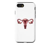 Anatomie de l'utérus OB GYN Gynécologie Illustration médicale Coque pour iPhone SE (2020) / 7/8