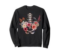 Anatomie de physiothérapie chiropratique du Plancher pelvien Floral Sweatshirt