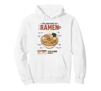 Anatomie de Ramen Retro Japonais Food Esthétique Foodie Sweat à Capuche