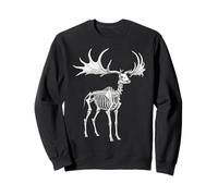 Anatomie des fossiles du Squelette de Wapiti Irlandais Sweatshirt