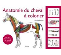 Anatomie du cheval à colorier - Maggie Raynor - Vigot - relié - Jeux livres objets