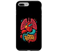 Anatomie du Corps Humain Magnifique organe Cardiaque Coque pour iPhone 7 Plus/8 Plus