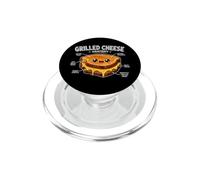 Anatomie du Fromage grillé Mignon pour Les Amateurs de Jeux de Mots, garçons et Filles PopSockets PopGrip pour MagSafe