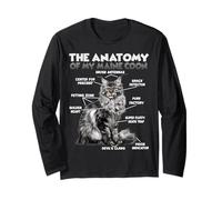Anatomie du Maine Coon T | Tenue de propriétaire Coony Manche Longue