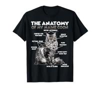 Anatomie du Maine Coon T | Tenue de propriétaire Coony T-Shirt