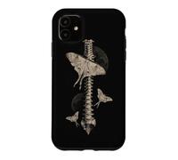 Anatomie du Papillon Gothique de la Colonne vertébrale Lune Occulte Nature Coque pour iPhone 11