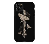 Anatomie du Papillon Gothique de la Colonne vertébrale Lune Occulte Nature Coque pour iPhone 11 Pro Max