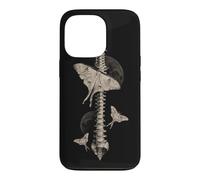 Anatomie du Papillon Gothique de la Colonne vertébrale Lune Occulte Nature Coque pour iPhone 13 Pro
